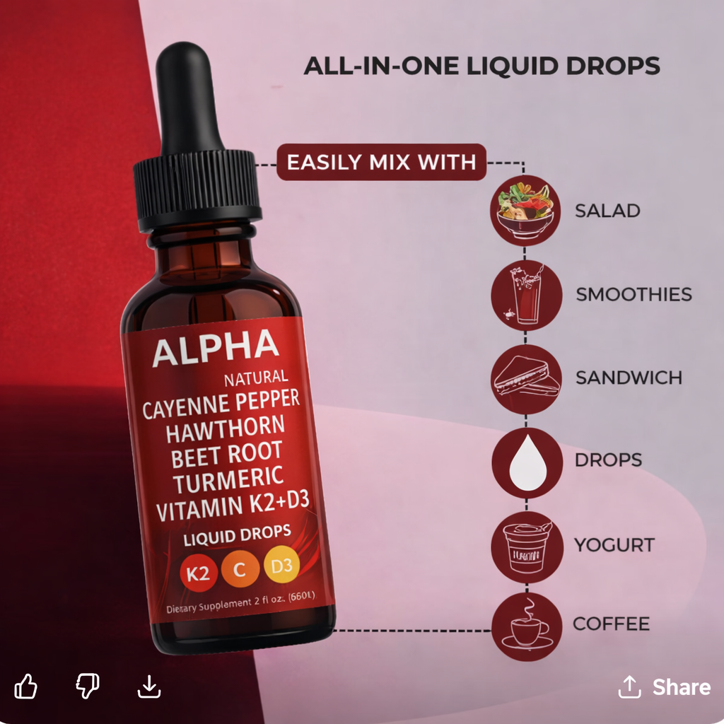 ALPHA™ Heart, Energy & Performance in One Drop