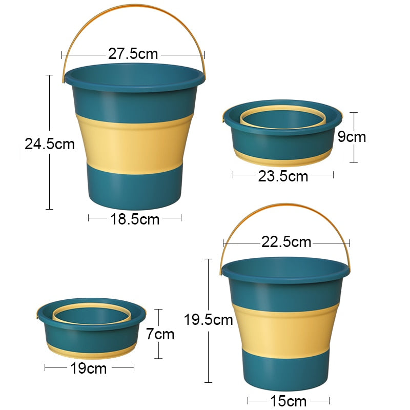 Multipurpose Folding Bucket
