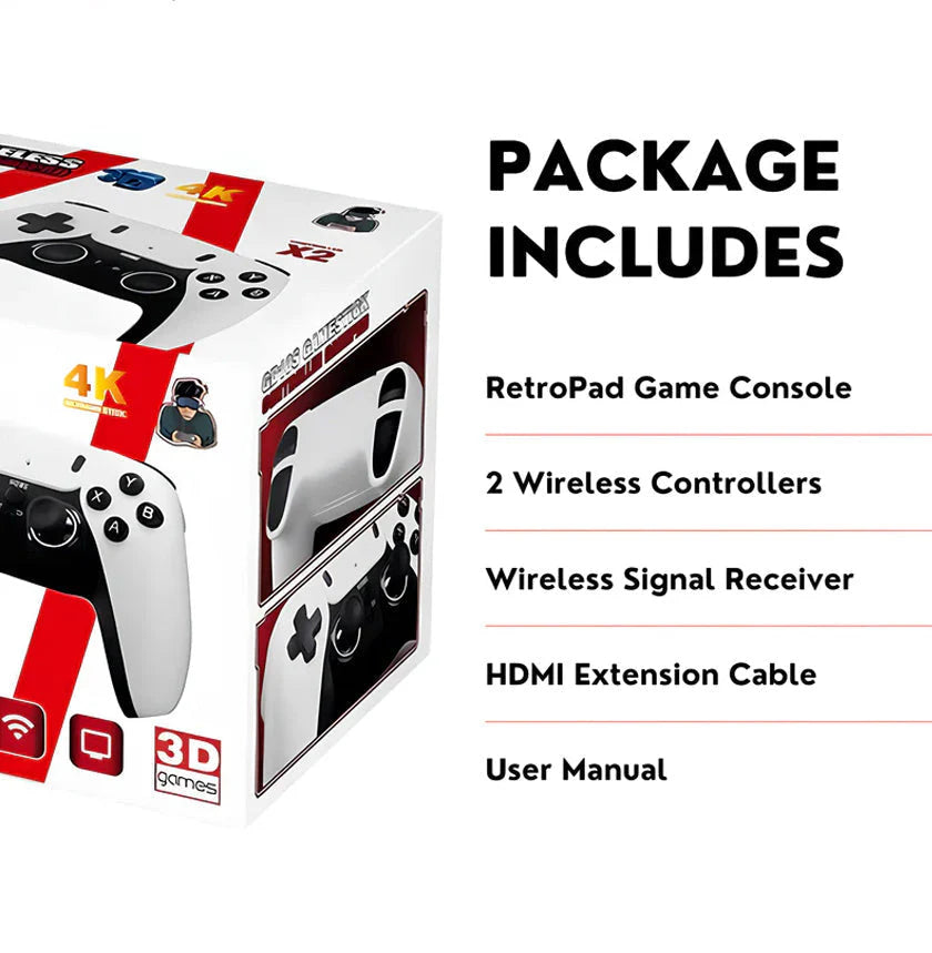 RetroStick™- 20,000 Retro Games + 2 Free Controllers