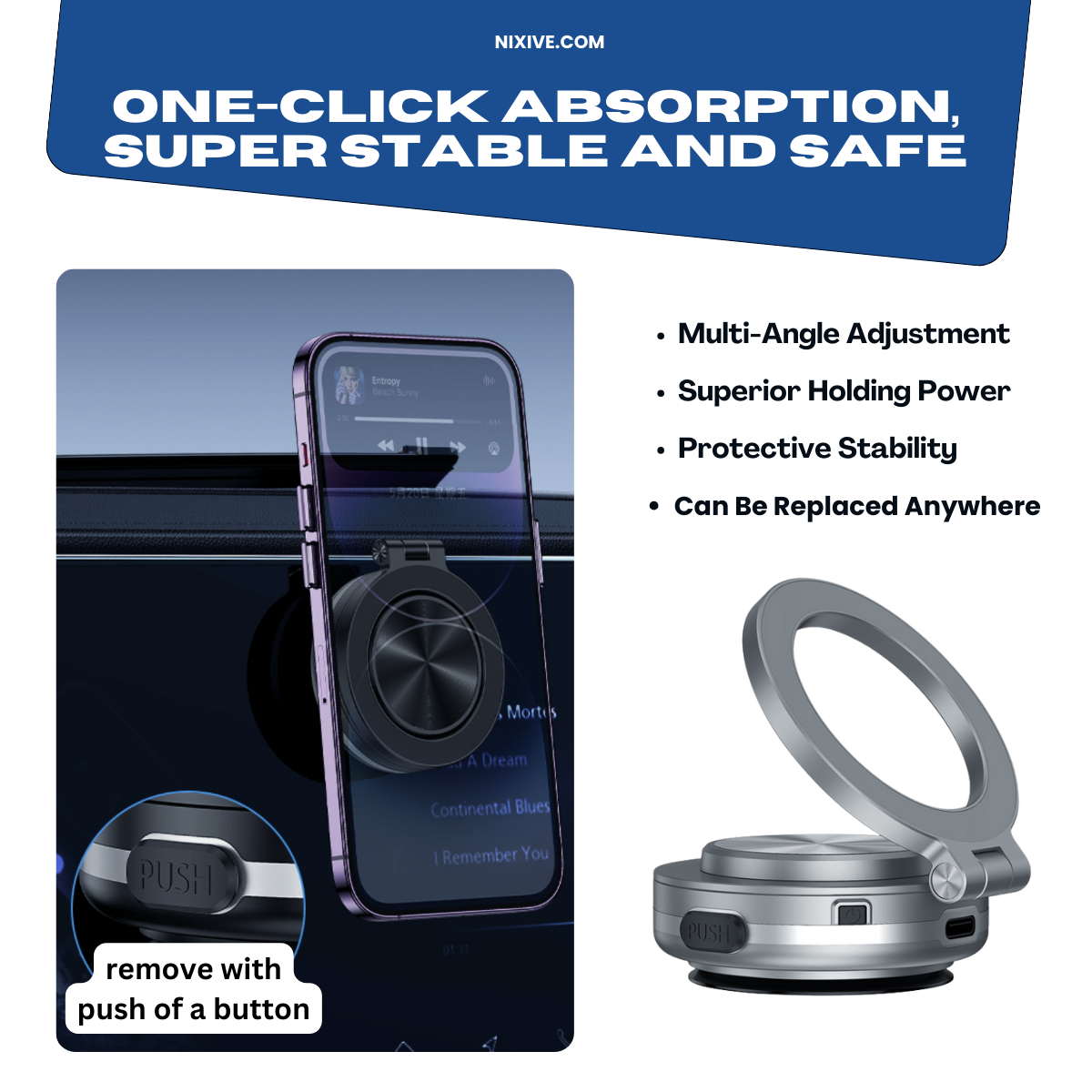 Magnetic Phone Holder Pro