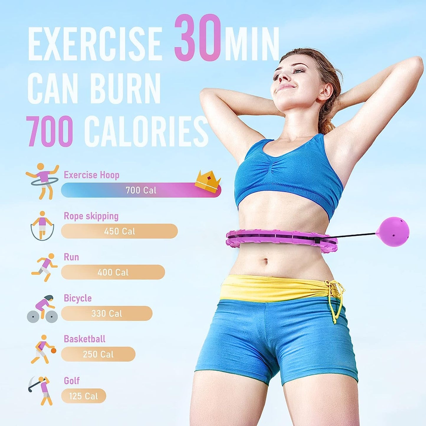 Hula Hoop - Burner Calories While Hula Hooping and Having Fun