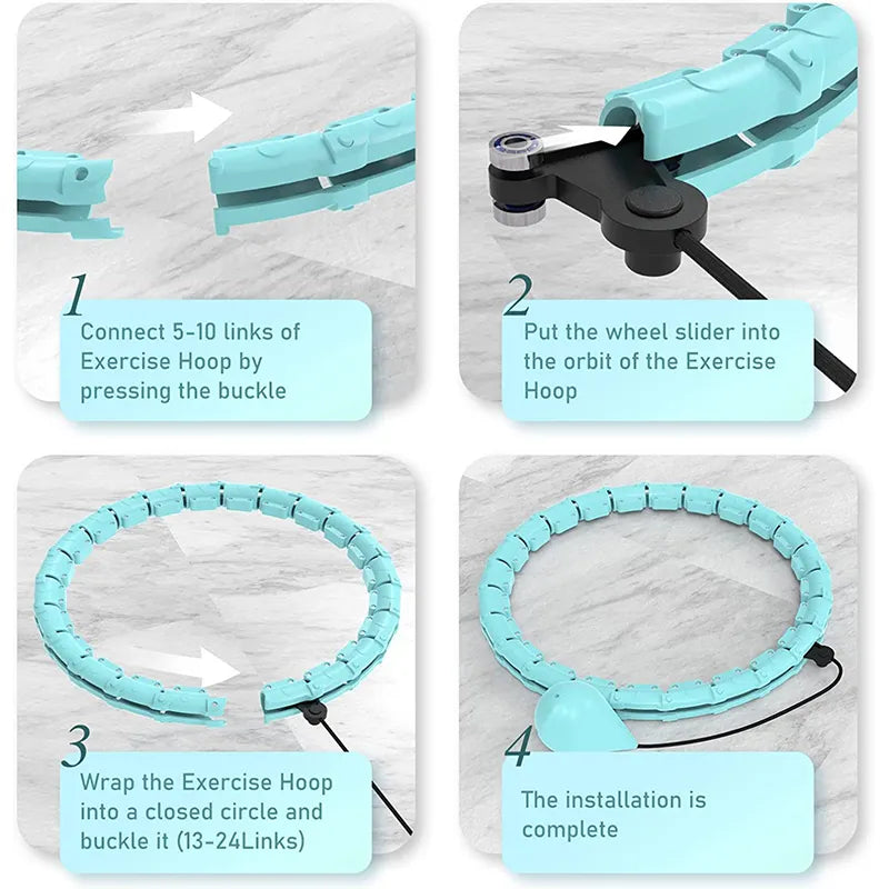 SlimShape HulaPro Adjustable Hoop