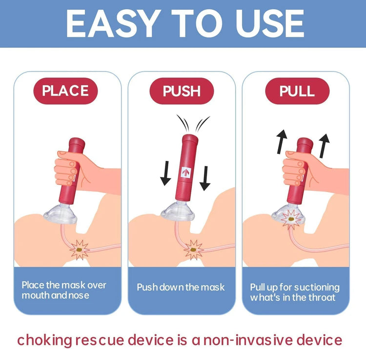 Choking Rescue Device Emergency Bag