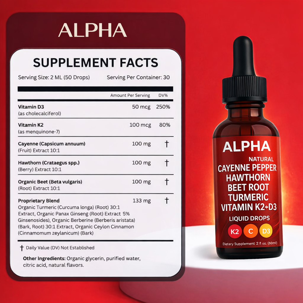 ALPHA™ Heart, Energy & Performance in One Drop