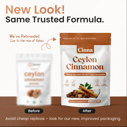 CinnaBalance™ Metabolic Support Softgels wth MCT Oil