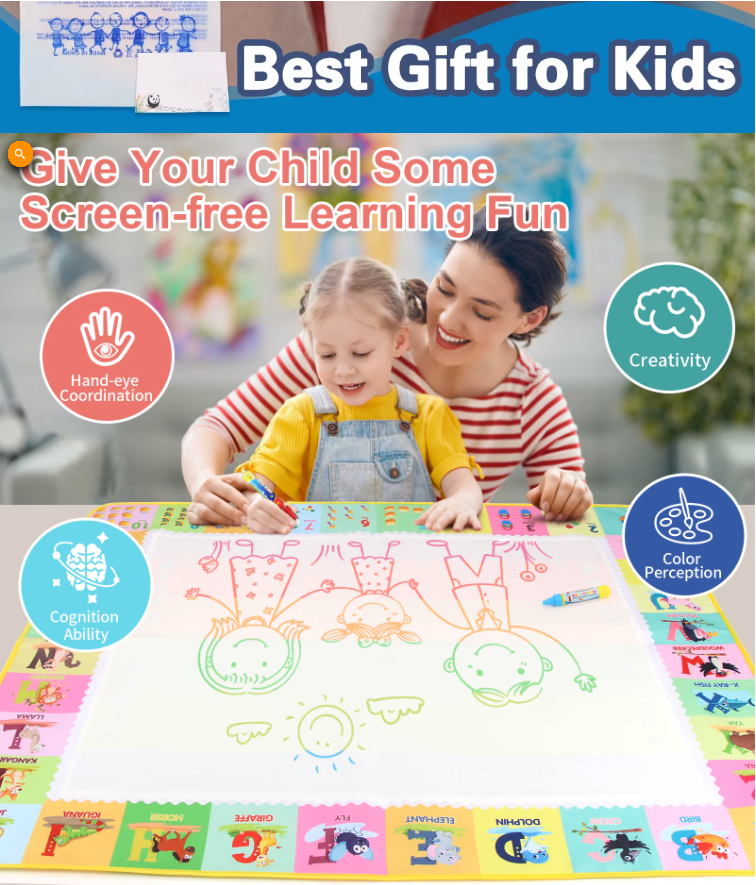 Magic Water Canvas Pad