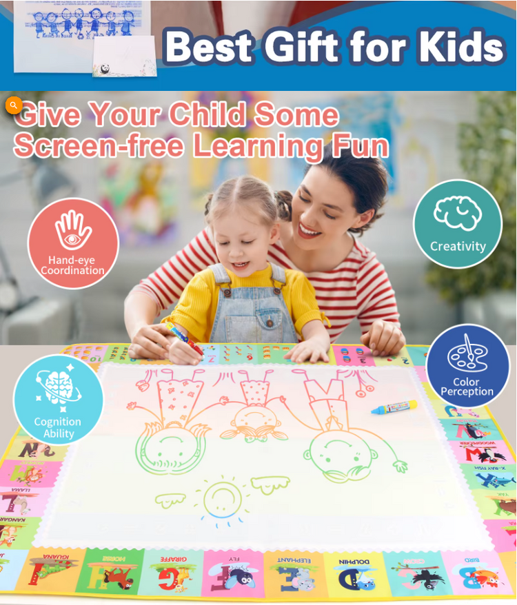 Magic Water Canvas Pad