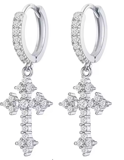 Cross Earrings.