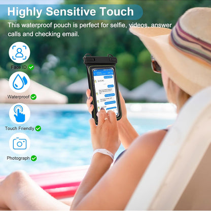 AquaShield™  Floating Waterproof Cell Phone Pouch