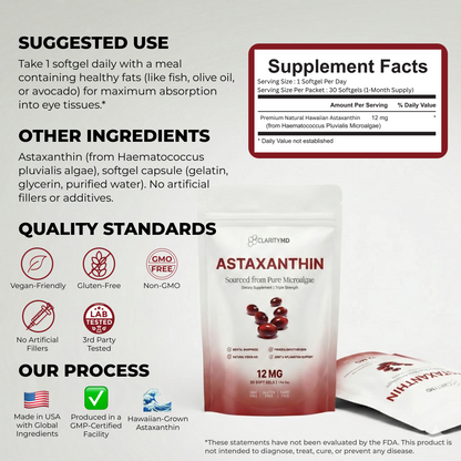 Cellular Glow Astaxanthin™ – Skin, Energy & Healthy Aging Support
