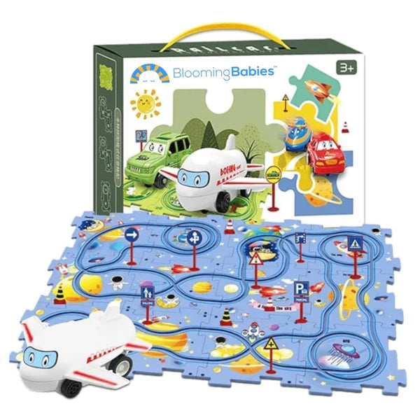 Montessori Puzzle Race Track(Ages 3-5)