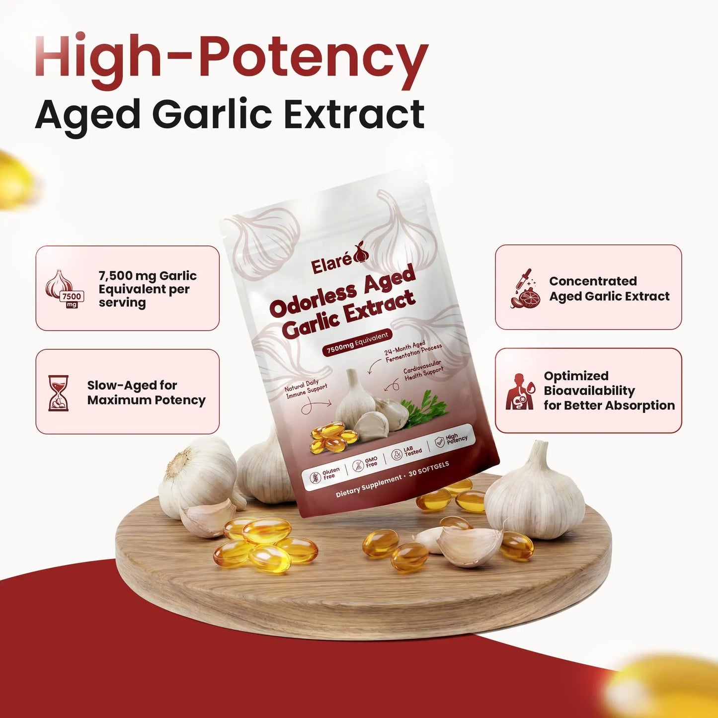 Odorless Aged Garlic Extract Boost