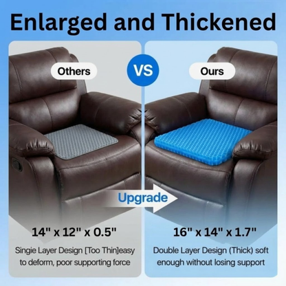 CoolGel+ Pressure Relief Seat Cushion