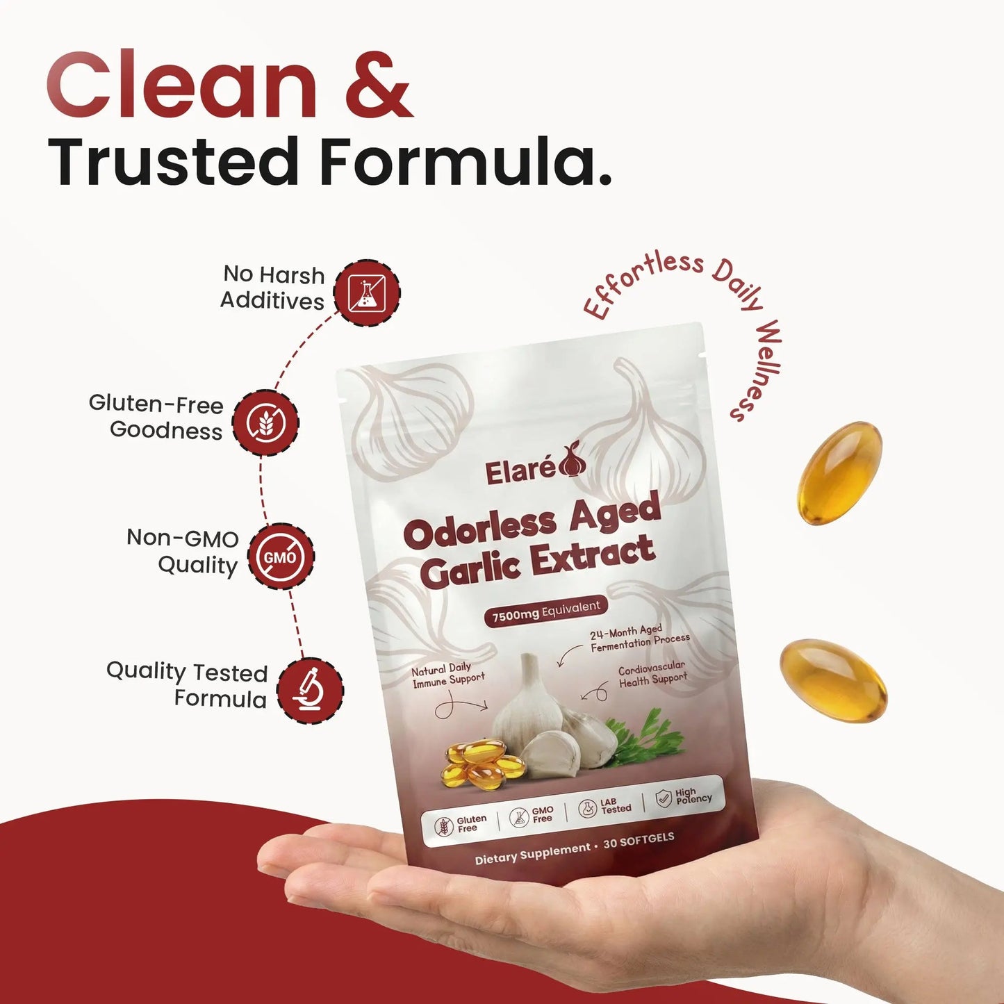 Odorless Aged Garlic Extract Boost