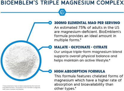Magnesium Complex for Deep Sleep, Calm Recovery & Muscle Relief