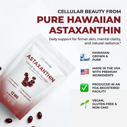 Cellular Glow Astaxanthin™ – Skin, Energy & Healthy Aging Support