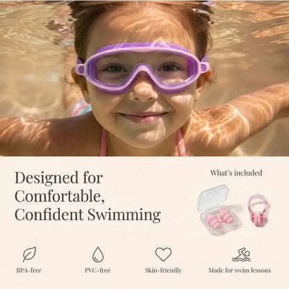 SafeSwim™ No-Pull Kids Goggles