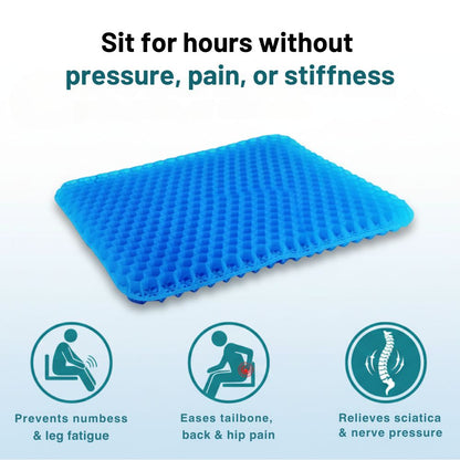 CoolGel+ Pressure Relief Seat Cushion