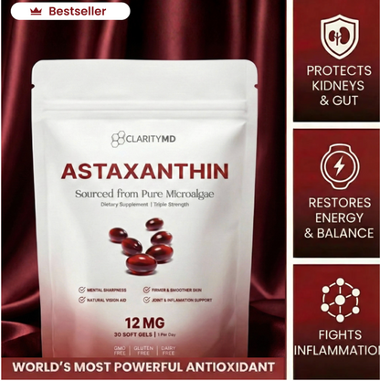 Cellular Glow Astaxanthin™ – Skin, Energy & Healthy Aging Support