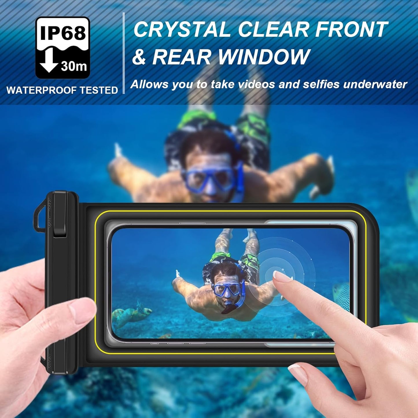 AquaShield™  Floating Waterproof Cell Phone Pouch
