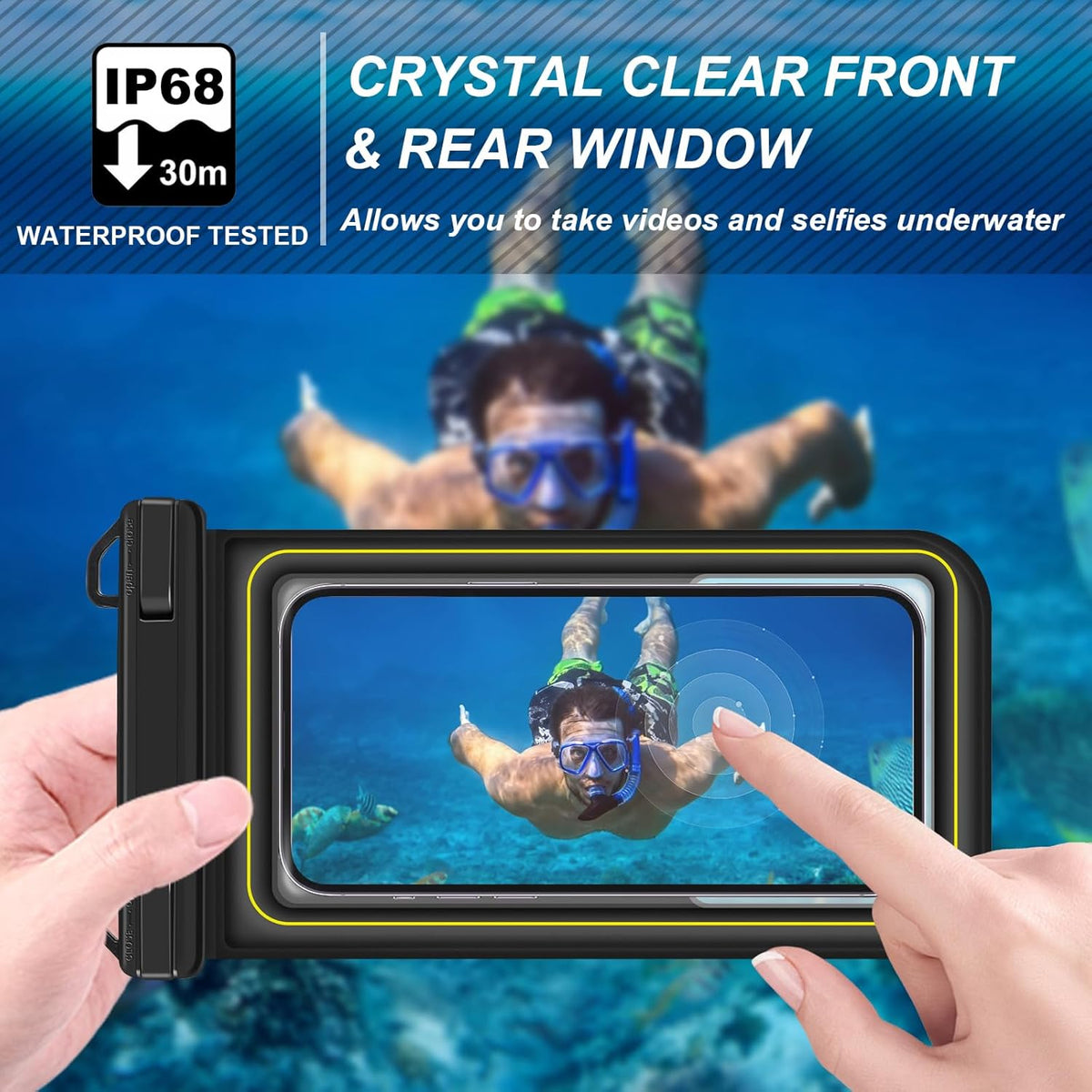 AquaShield™  Floating Waterproof Cell Phone Pouch
