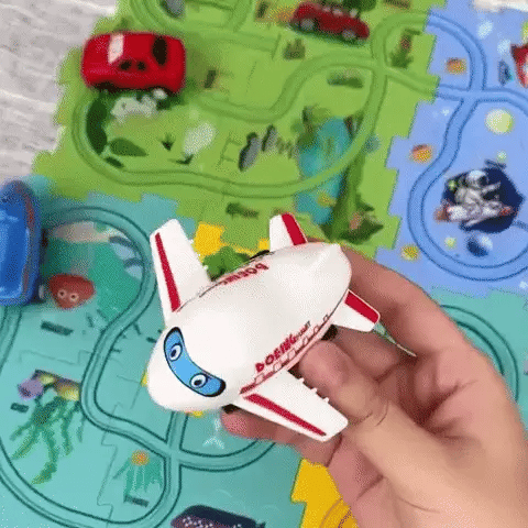 Montessori Puzzle Race Track(Ages 3-5)