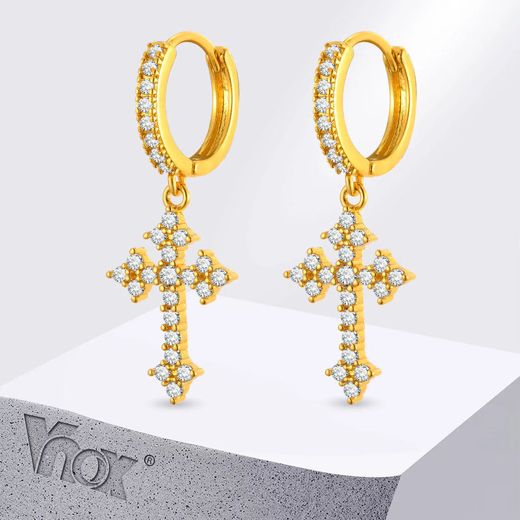 Cross Earrings
