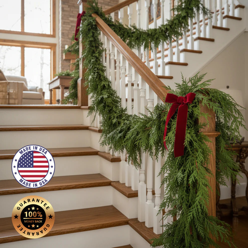 Premium Holiday Cedar Garland