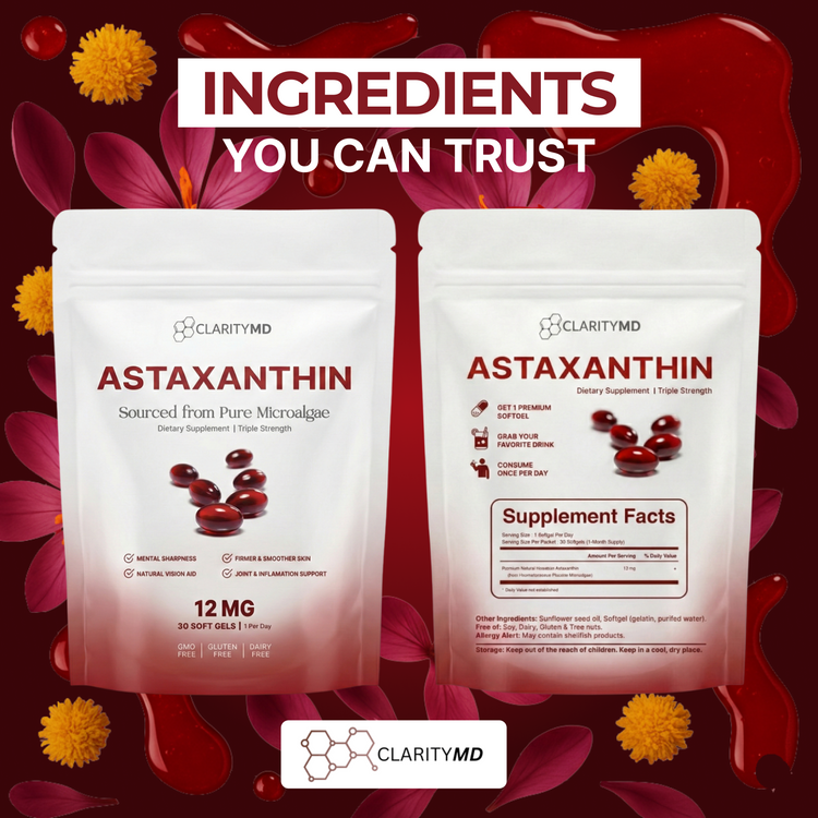 Cellular Glow Astaxanthin™ – Skin, Energy & Healthy Aging Support