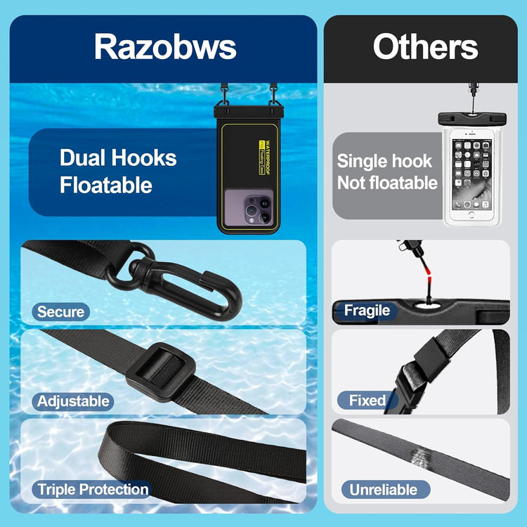 AquaShield™  Floating Waterproof Cell Phone Pouch