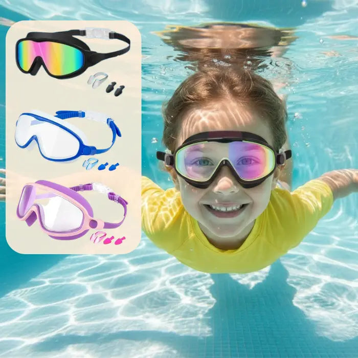 SafeSwim™ No-Pull Kids Goggles
