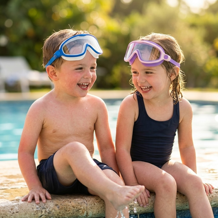 SafeSwim™ No-Pull Kids Goggles