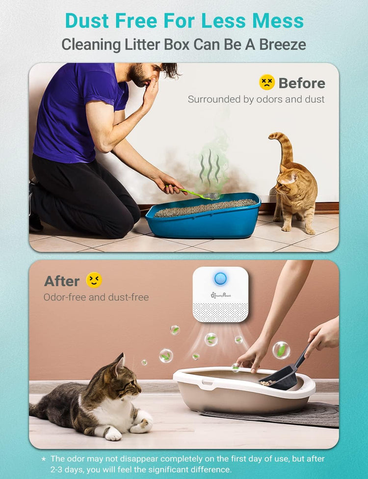 DownyPaws™ Smart Litter Box Freshener