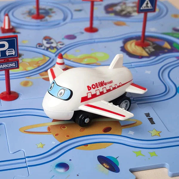 Montessori Puzzle Race Track(Ages 3-5)
