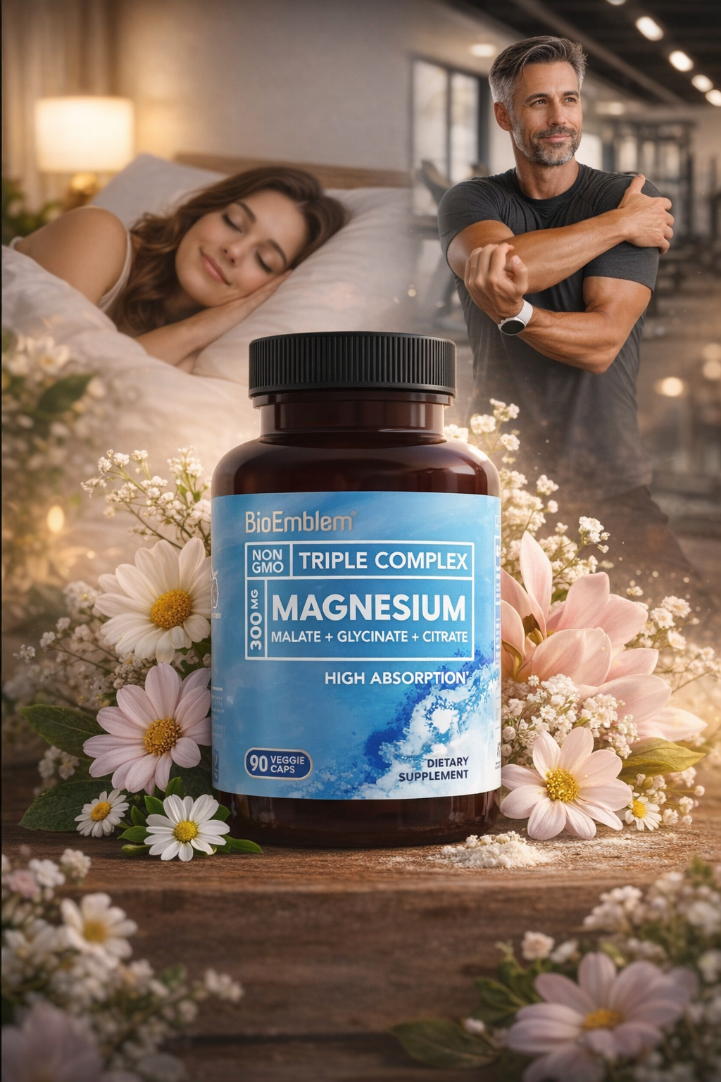 Magnesium Complex for Deep Sleep, Calm Recovery & Muscle Relief