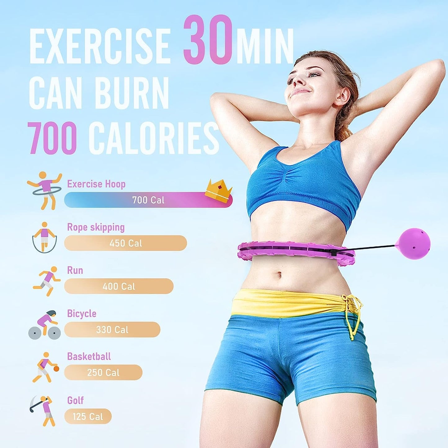 Hula Hoop  - Burner Calories While Hula Hooping and Having Fun